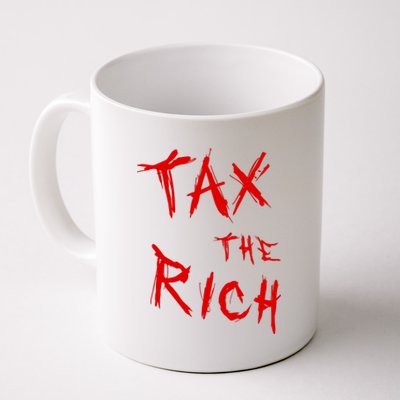 Tax The Rich AOC Quote Coffee Mug