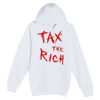 Tax The Rich AOC Quote Premium Pullover Hoodie