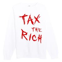 Tax The Rich AOC Quote Premium Crewneck Sweatshirt