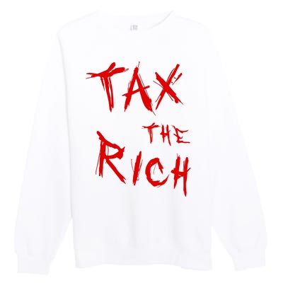 Tax The Rich AOC Quote Premium Crewneck Sweatshirt