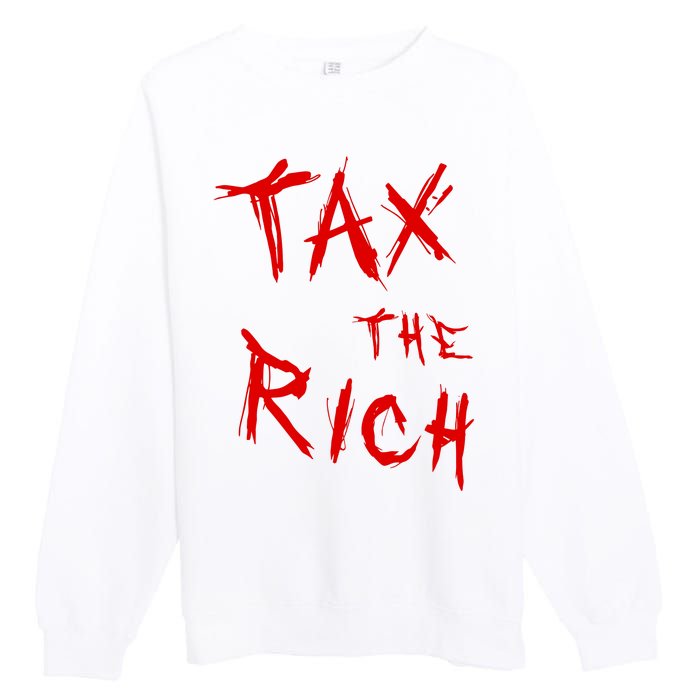 Tax The Rich AOC Quote Premium Crewneck Sweatshirt