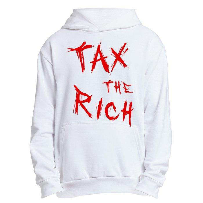 Tax The Rich AOC Quote Urban Pullover Hoodie