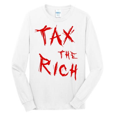 Tax The Rich AOC Quote Tall Long Sleeve T-Shirt