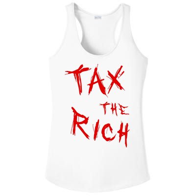 Tax The Rich AOC Quote Ladies PosiCharge Competitor Racerback Tank