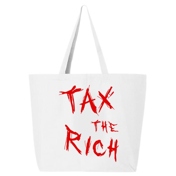 Tax The Rich AOC Quote 25L Jumbo Tote