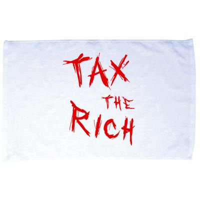 Tax The Rich AOC Quote Microfiber Hand Towel