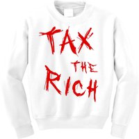 Tax The Rich AOC Quote Kids Sweatshirt