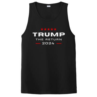 Trump The Return Trump Is Back 2024 Trump The Return PosiCharge Competitor Tank