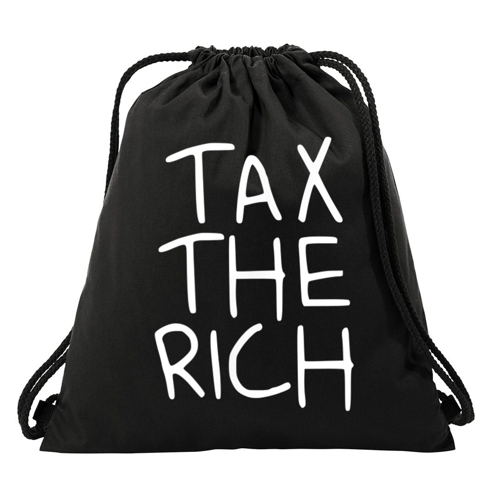 Tax The Rich Drawstring Bag