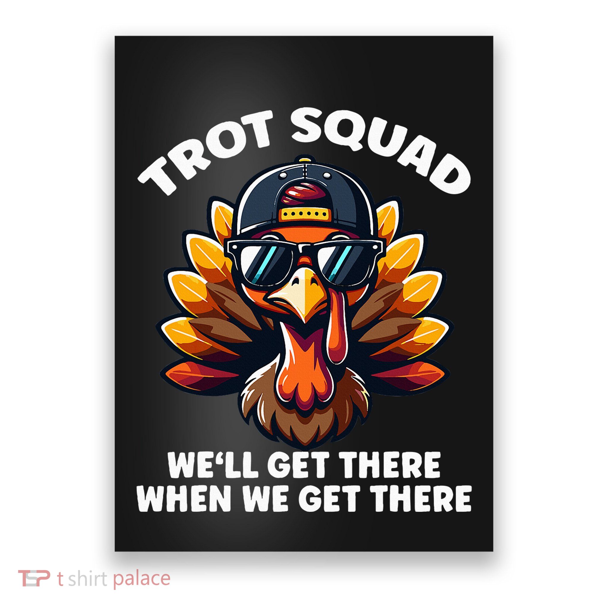 Thanksgiving Turkey Running Outfit Gear Costume Turkey Trot Poster