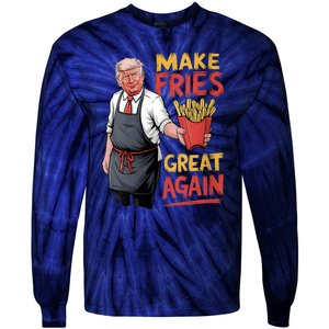 Trump Tie-Dye Long Sleeve Shirt