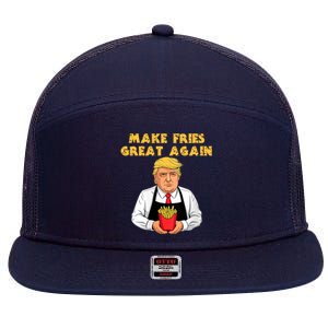 Trump 7 Panel Mesh Trucker Snapback Hat