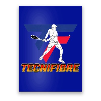 Tecnifibre Tenis Retro Vintage Poster
