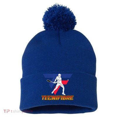 Tecnifibre Tenis Retro Vintage Pom Pom 12in Knit Beanie
