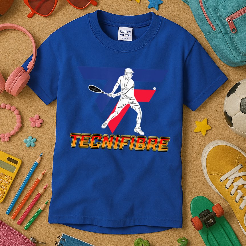 Tecnifibre Tenis Retro Vintage Kids T-Shirt