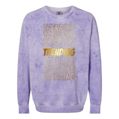 Trending Colorblast Crewneck Sweatshirt