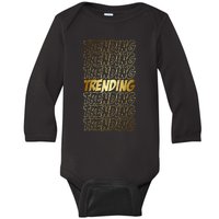 Trending Baby Long Sleeve Bodysuit