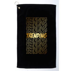 Trending Platinum Collection Golf Towel