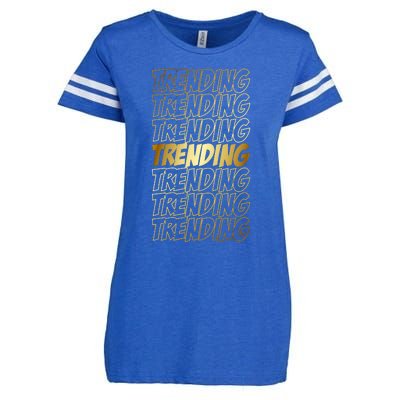 Trending Enza Ladies Jersey Football T-Shirt