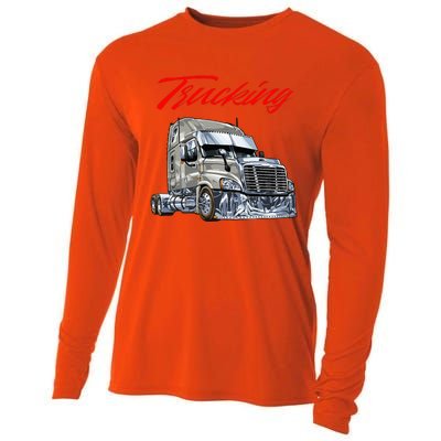 Trucking Cooling Performance Long Sleeve Crew