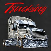 Trucking 7 Panel Mesh Trucker Snapback Hat