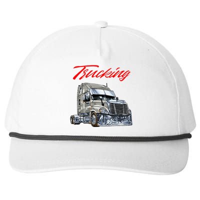 Trucking Snapback Five-Panel Rope Hat