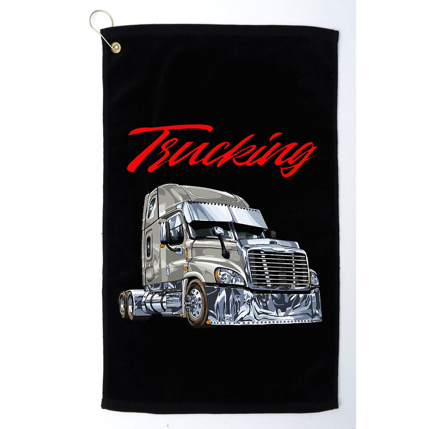 Trucking Golf Towel