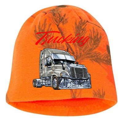 Trucking Kati - Camo Knit Beanie