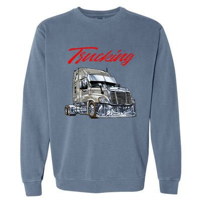 Trucking Garment-Dyed Sweatshirt