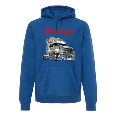 Trucking Premium Hoodie