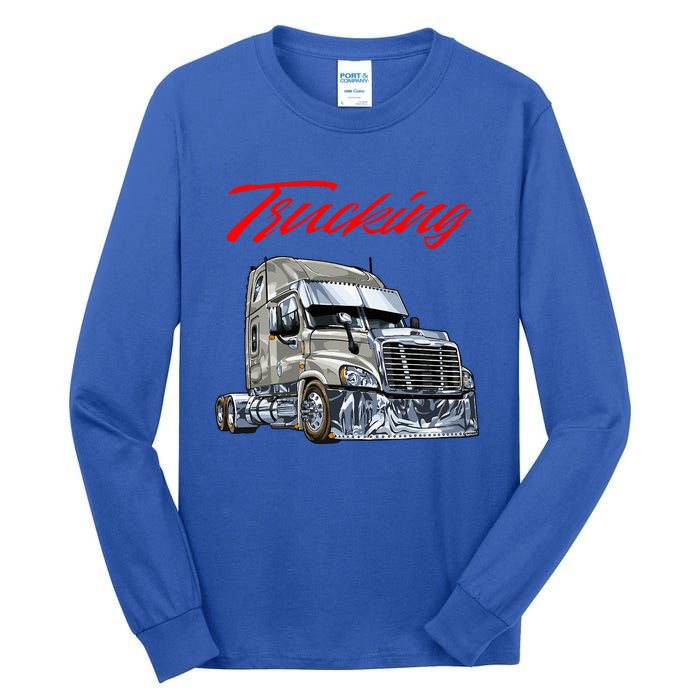 Trucking Tall Long Sleeve T-Shirt