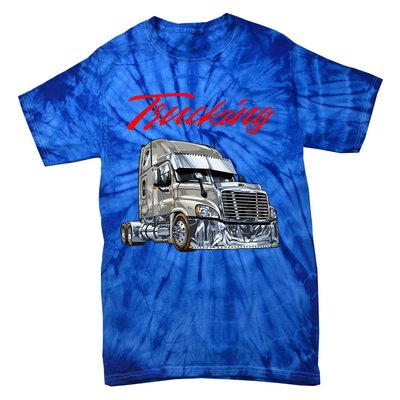 Trucking Tie-Dye T-Shirt