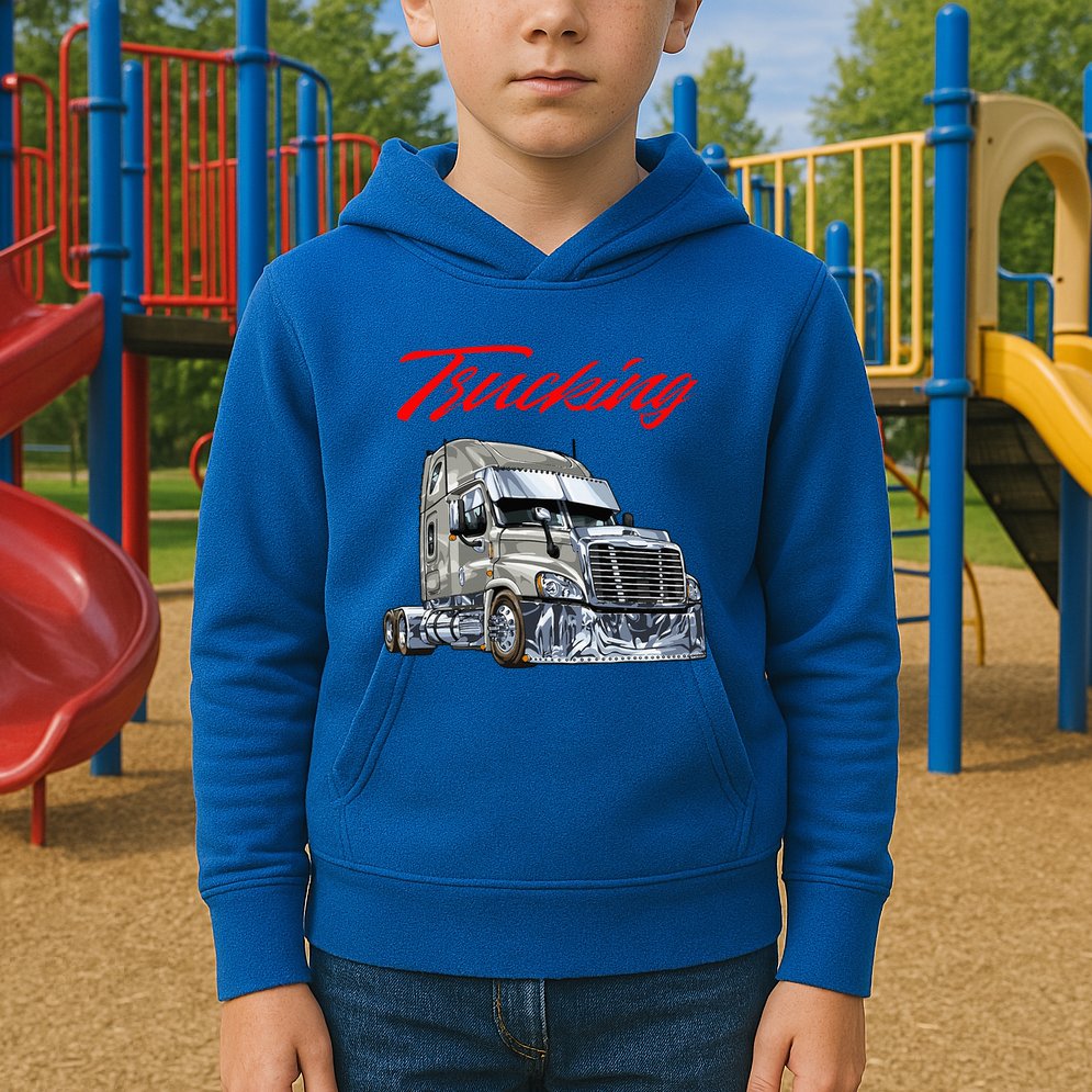 Trucking Kids Hoodie