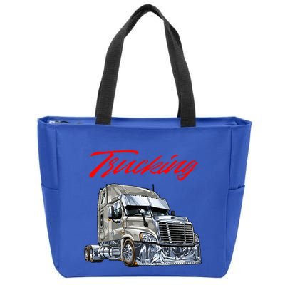 Trucking Zip Tote Bag