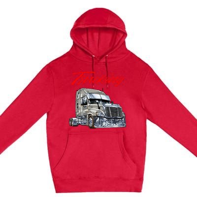 Trucking Premium Pullover Hoodie