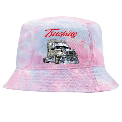 Trucking Tie-Dyed Bucket Hat