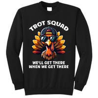 Thanksgiving Turkey Running Gear Turkey Trot Sweatshirt