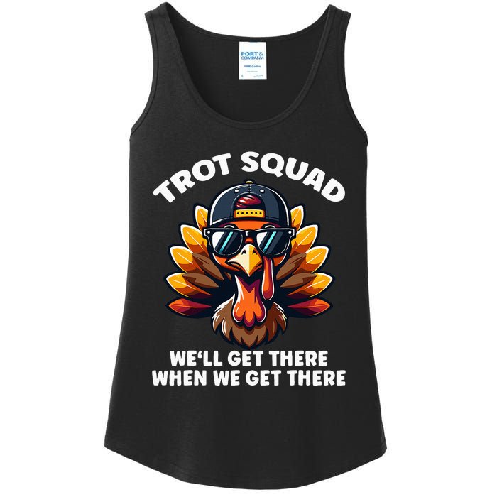 Thanksgiving Turkey Running Gear Turkey Trot Ladies Essential Tank