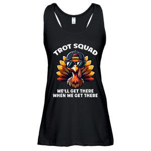 Thanksgiving Turkey Running Gear Turkey Trot Ladies Essential Flowy Tank