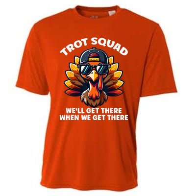 Thanksgiving Turkey Running Outfit Gear Costume Turkey Trot Cooling Performance Crew T-Shirt