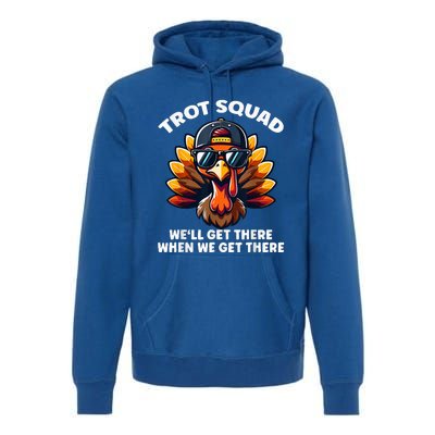 Thanksgiving Turkey Running Outfit Gear Costume Turkey Trot Premium Hoodie