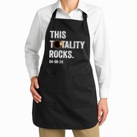 This Totality Rocks Funny Total Solar Eclipse April 8 2024 Full-Length Apron With Pockets