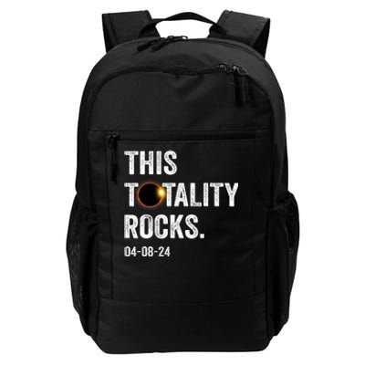 This Totality Rocks Funny Total Solar Eclipse April 8 2024 Daily Commute Backpack