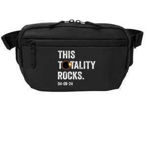 This Totality Rocks Funny Total Solar Eclipse April 8 2024 Crossbody Pack