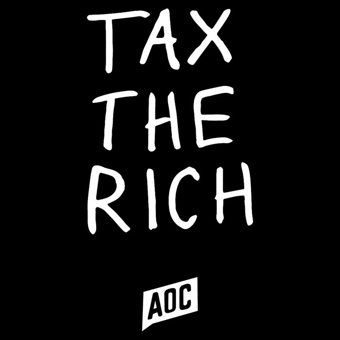 Tax The Rich AOC City Backpack