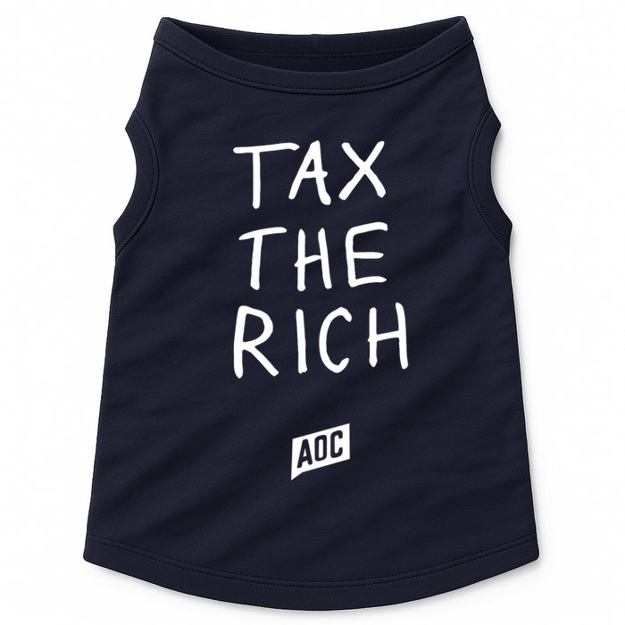 Tax The Rich AOC Doggie Tank