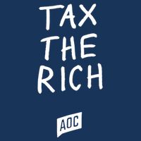 Tax The Rich AOC Baby Bodysuit