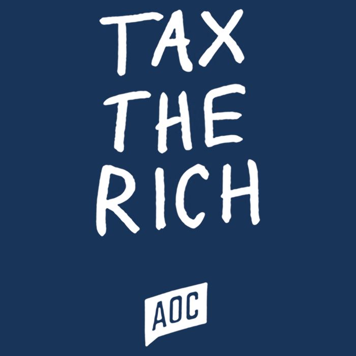 Tax The Rich AOC Baby Bodysuit