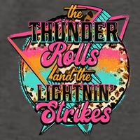 The Thunder Rolls And The Lightnin Beats Flash Vector Backpack