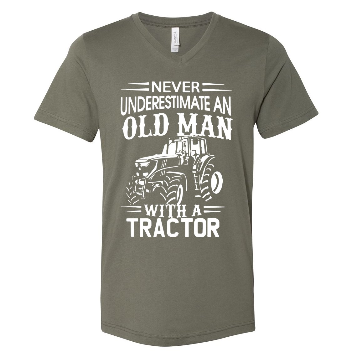 Tractor V-Neck T-Shirt